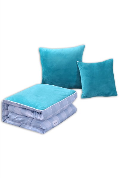 Order solid color plaid crystal velvet dual-purpose pillow quilt Car sofa cushion pillow manufacturer 40*40cm / 45*45cm / 50*50cm TAGS Neighborhood Welfare Association Booth Game Show Online Event ZOOM MEETING Event TEE, Online Event Gifts SKBD027 front view